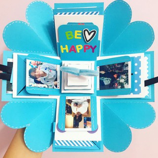 Hộp Quà Lovebox - Love box - Exploding box mẫu 1