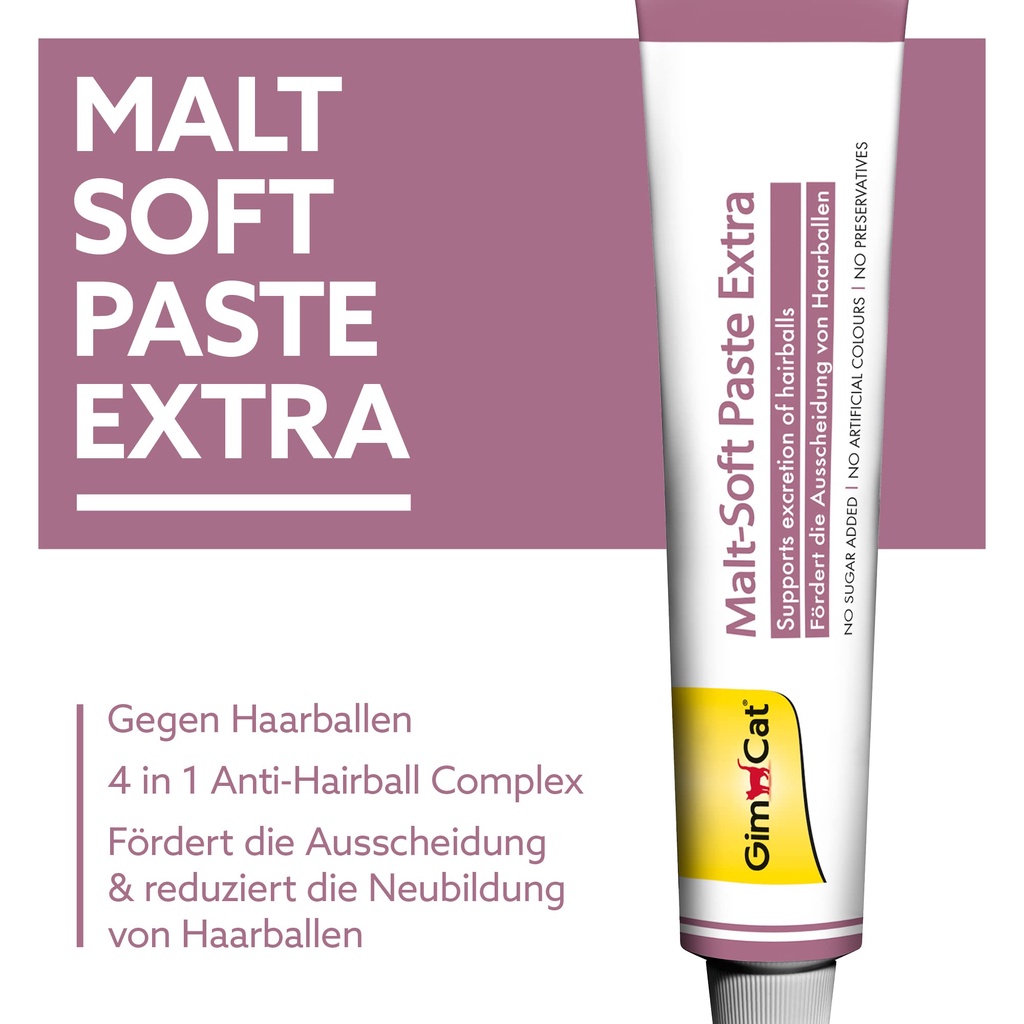 Gel tiêu búi lông mèo Gimcat thúc đẩy bài tiết búi lông hỗ trợ tiêu hóa cho mèo GG02