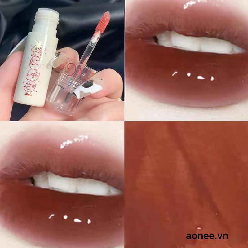 ✨✨[Hàng mới về] Son bóng MENGXIDUO 3D hương trái cây chống nước lâu trôi