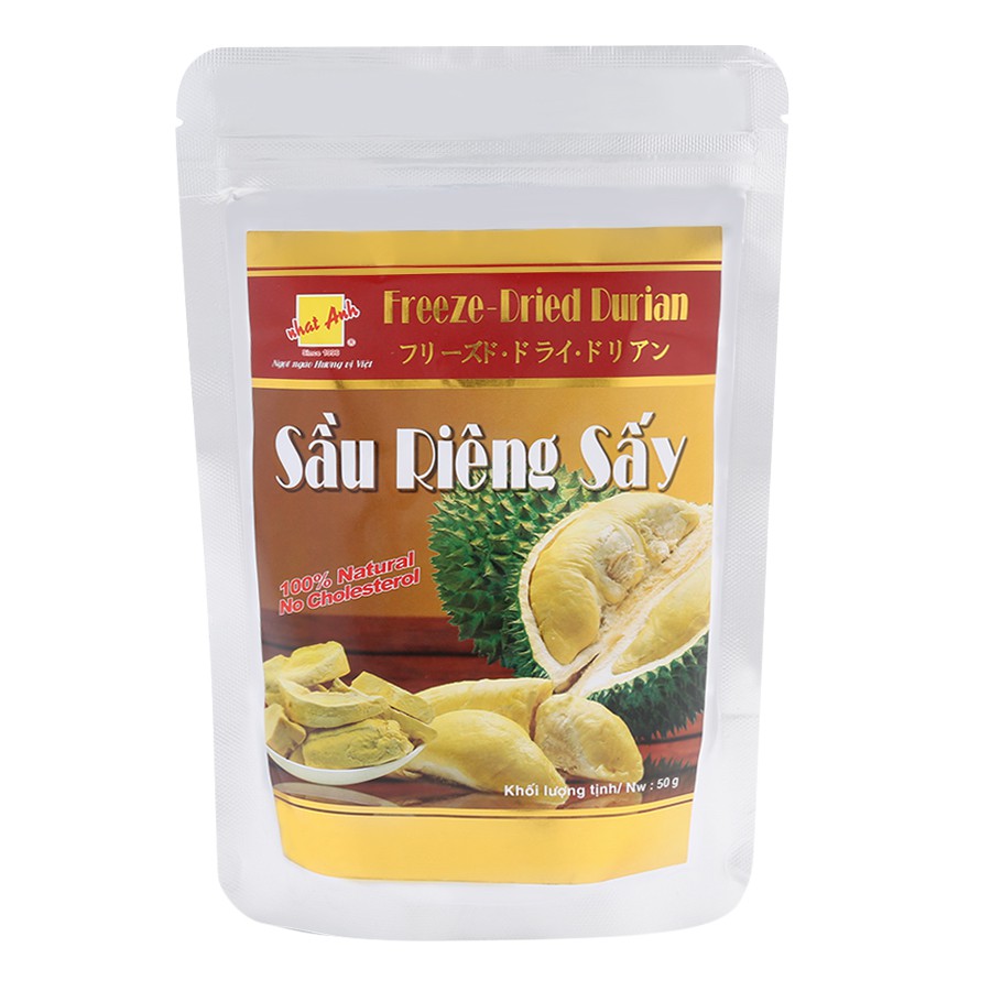 Sầu Riêng Sấy Nhật Anh Freeze Dried Durian-50g