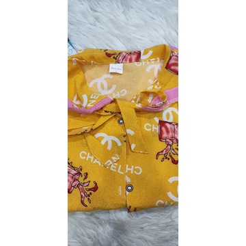 Bộ tiểu thư tay dài quần dài vải lụa hàn loại đẹp