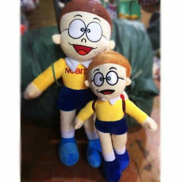 Gối ôm 3d Nobita 65cm