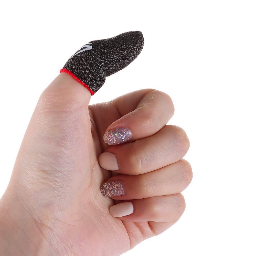 JONYE 1 Cặp Vỏ Bọc Ngón Tay Chơi Game Chống Mồ Hôi Chống Trượt