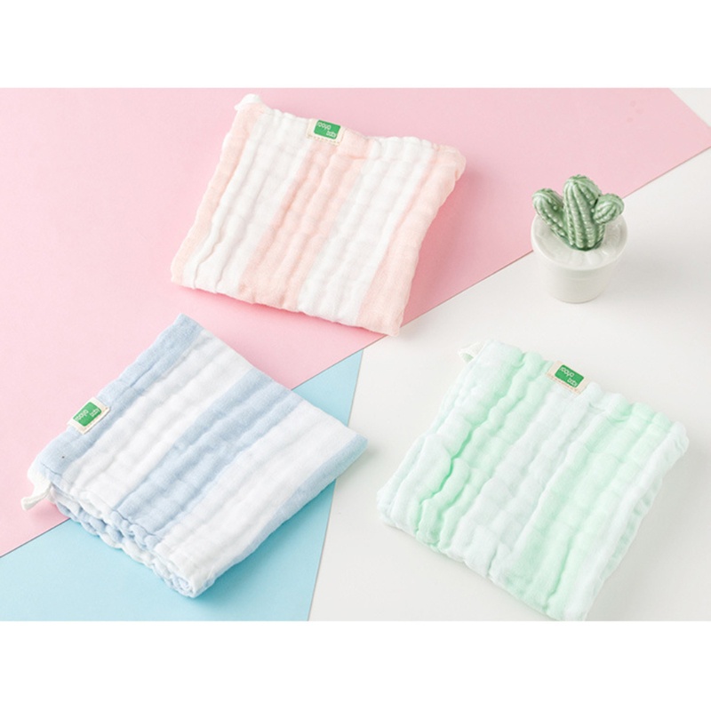 Bộ 3 Yếm Ăn Cotton Mềm Mại Thấm Hút Tốt Cho Bé