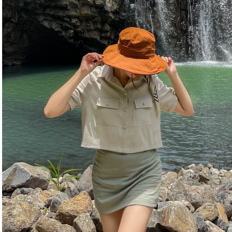 Chân váy rêu Fabric Holic