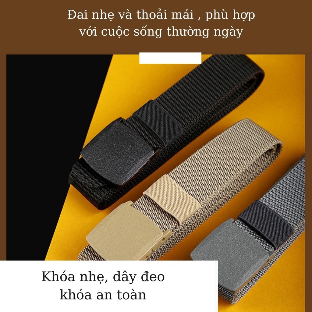Thắt Lưng Nam Da Dù Nhiều Màu Sắc Hợp Thời Trang Dành Cho Cả Nam Và Nữ
