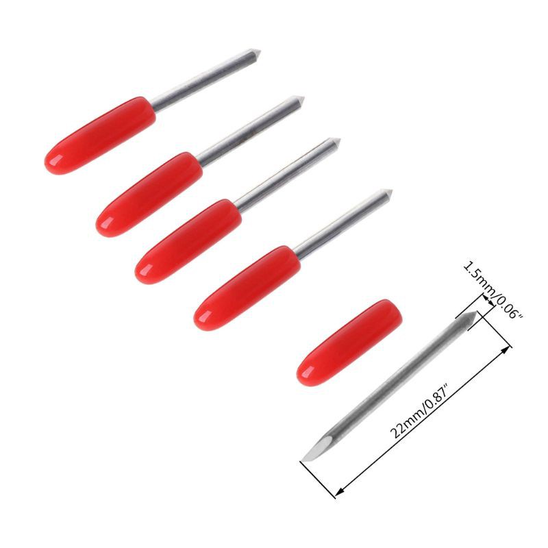 Set 5 Lưỡi Dao 30 45 60 Độ Chuyên Dụng Cho Máy Cắt Vinyl Pcut