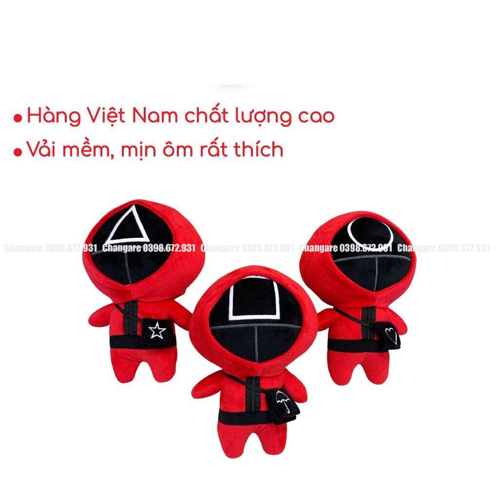 Gấu Bông Squid Game, Lính Canh Gác Phim Squid Game, độ to thì to nhất thị trường luôn ạ,oomhay tặng gấu đều thích