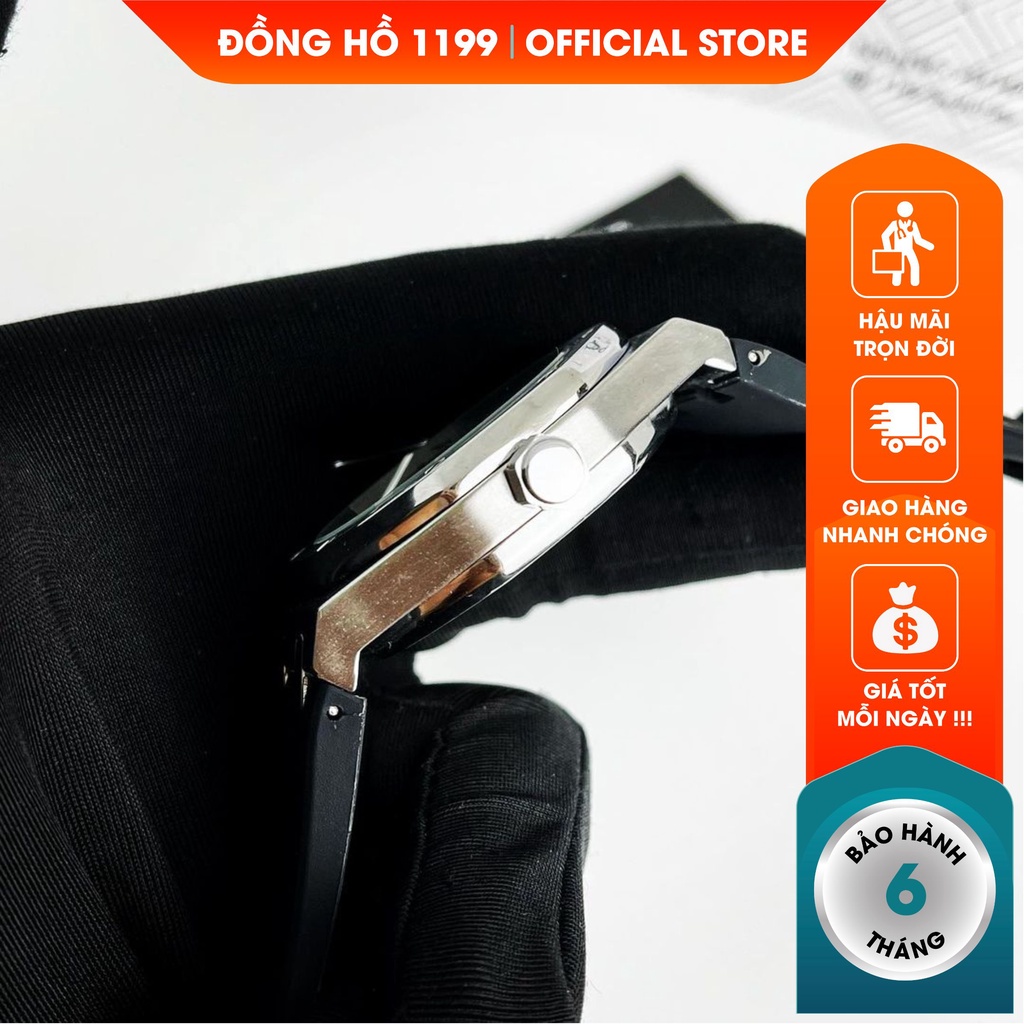 [QUÀ TẶNG]  Đồng hồ cơ - Đồng Hồ Dây Cao Su Nam 42mm Fom Size Chuẩn Chống Nước Chống Xước Tốt 265TR - 1199 Watches | BigBuy360 - bigbuy360.vn