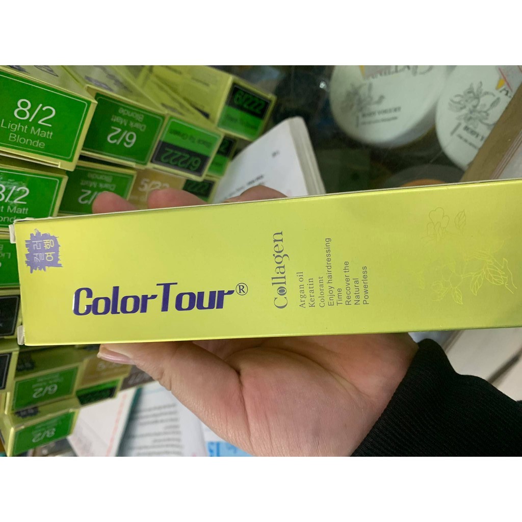 Thuốc Nhuộm Tóc Color Tour Collagen Aurane 100ml