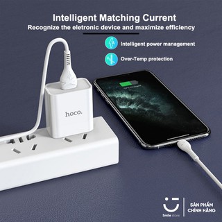 Bộ Sạc HOCO C81 Micro USB, Type C Sạc Nhanh 2.1A Max Cho Android