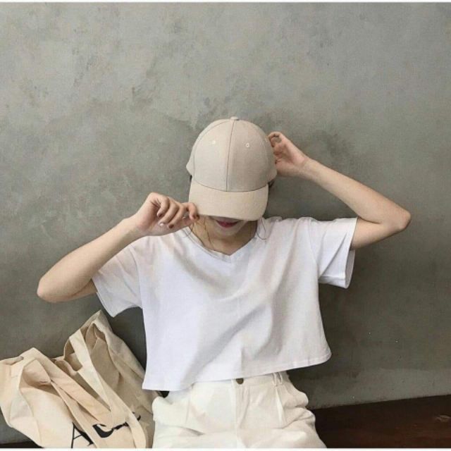 [Bigsize] Áo croptop cổ tim bigsize 65-95kg | BigBuy360 - bigbuy360.vn