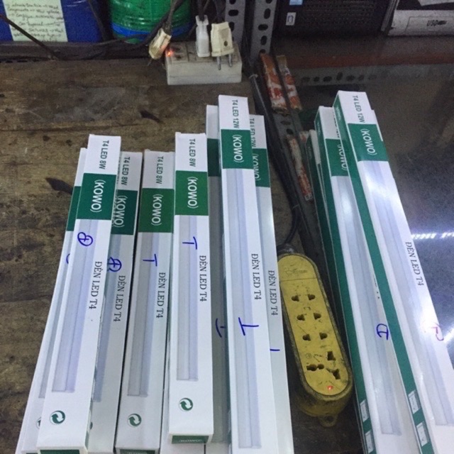 BỘ ĐÈN LED BÀN THỜ T4 8W 30cm MÀU ĐỎ