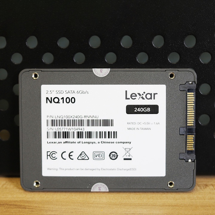 [Mã 255ELSALE giảm 7% đơn 300K] Ổ cứng SSD 2.5 inch SATA Lexar NQ100 240GB - bảo hành 3 năm | WebRaoVat - webraovat.net.vn