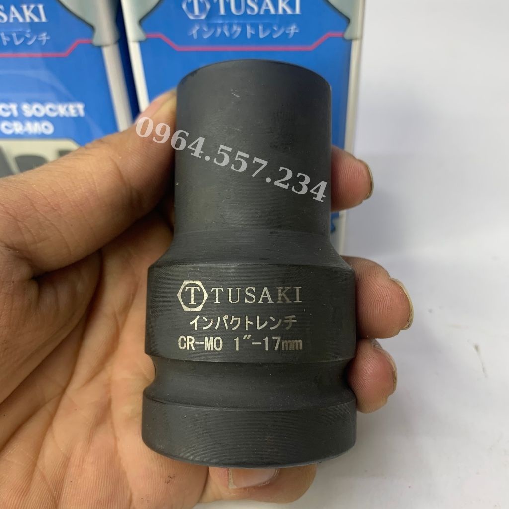 Đầu khẩu 1 inch vuông, Đầu Túy vuông Cao Cấp TUSAKI-JAPAN