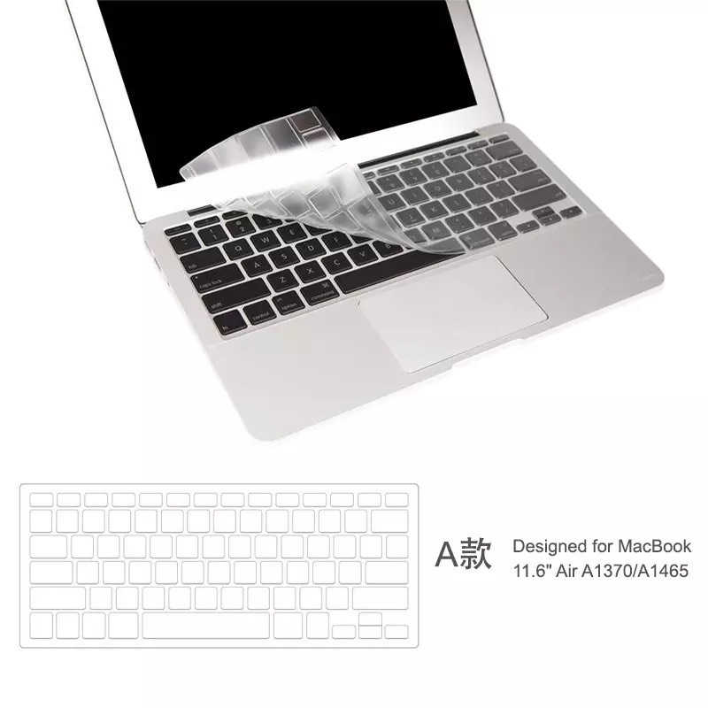 Miếng bọc bàn phím trong suốt cho Macbook - WIWU Keyboard Protector