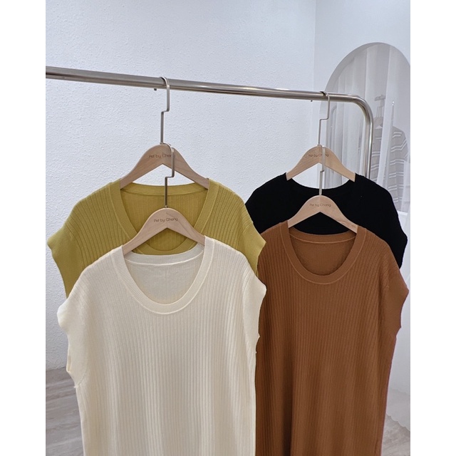 Váy len tăm tay hến phom suông dài rộng