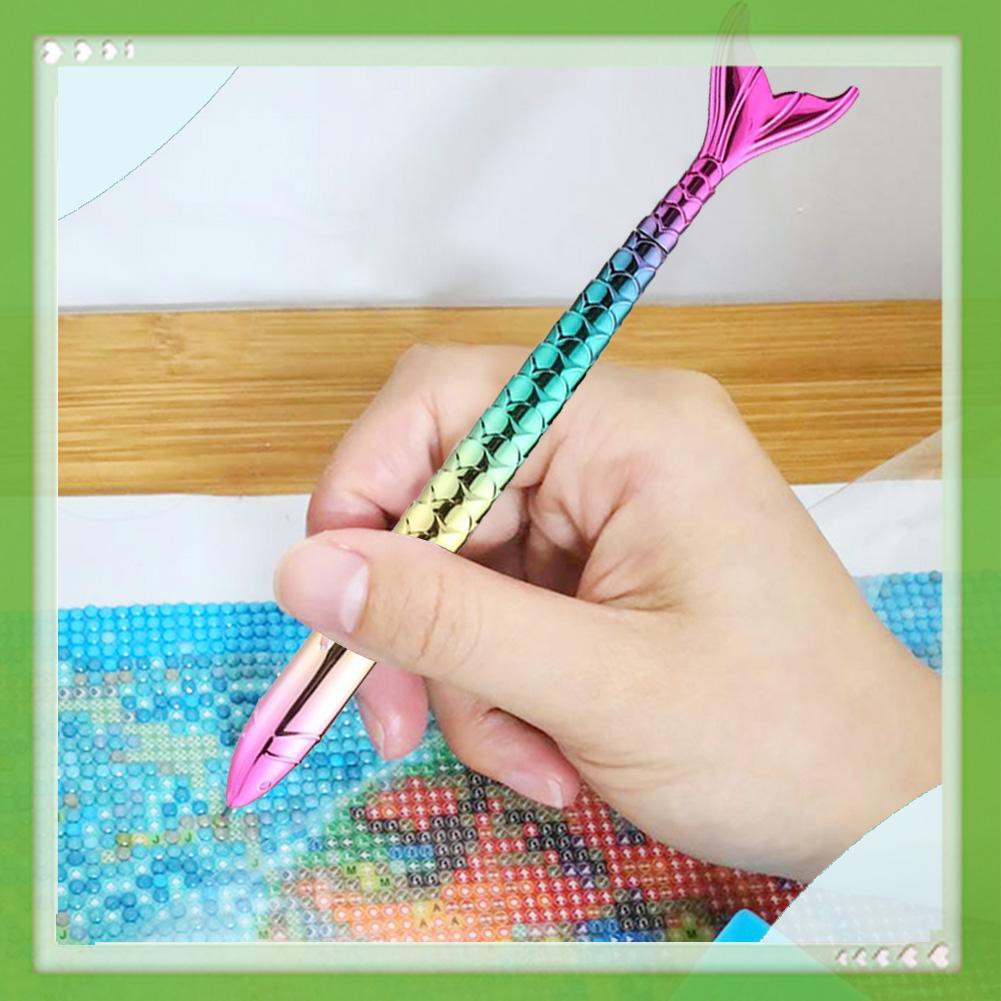 Bút đính đá 5d hình dạng đuôi cá đáng yêu DIY | BigBuy360 - bigbuy360.vn