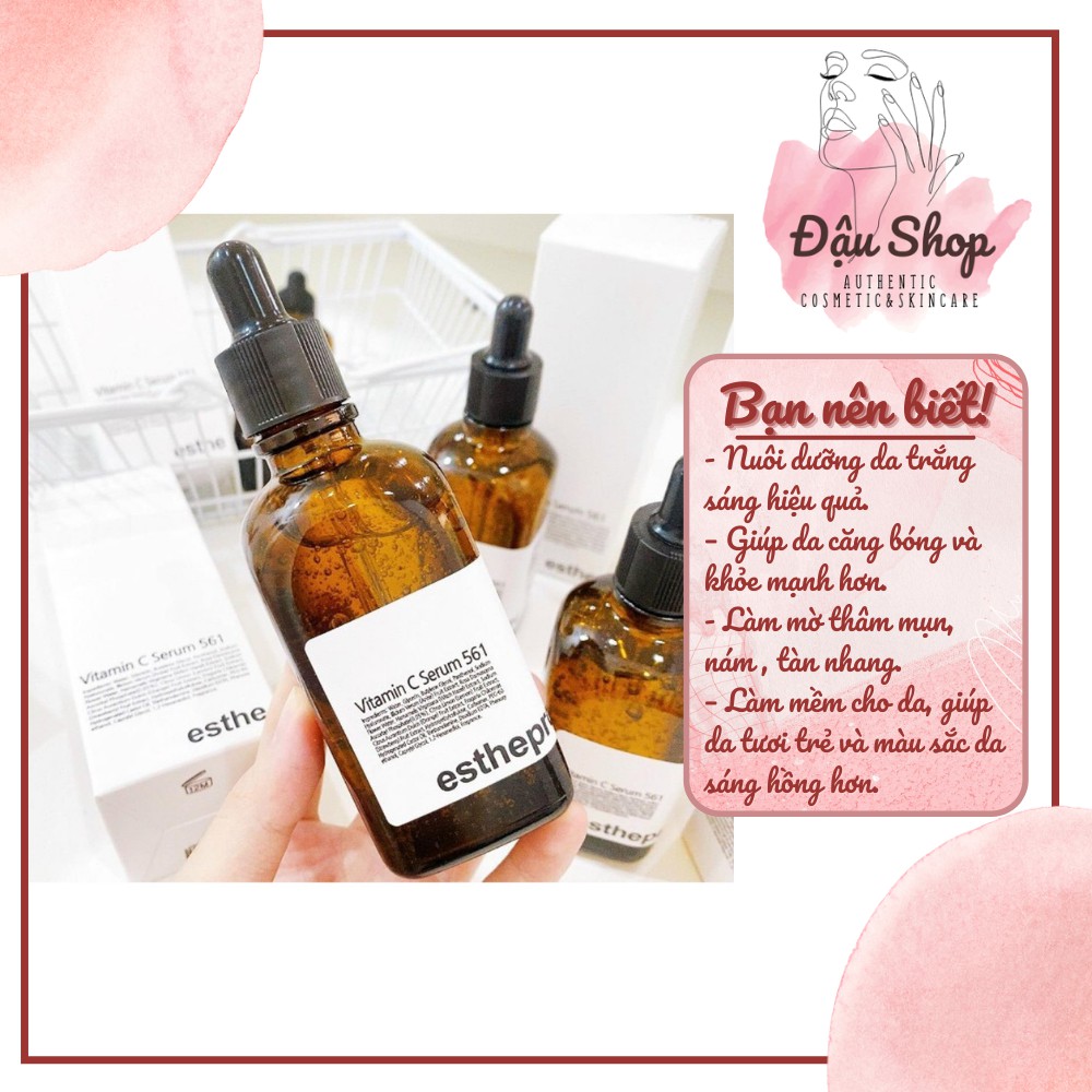 Tinh chất dưỡng trắng da, chống lão hoá Esthemax Vitamin C Serum 561 100ml