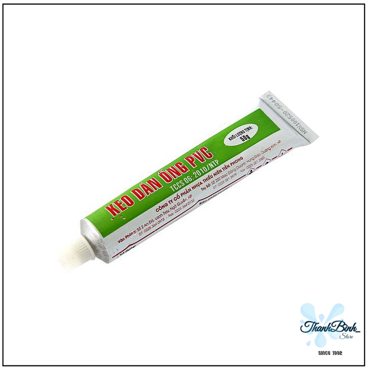 KEO DÁN ỐNG TUÝP 10/ 15/ 30/ 50GRAM uPVC- TIỀN PHONG/ EUROPIPE
