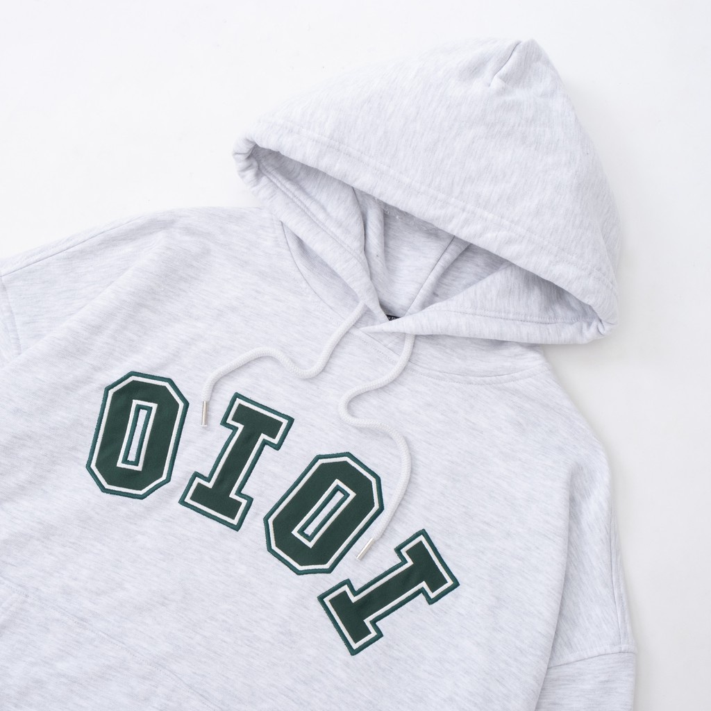 Áo Hoodie Nỉ Bông Có Mũ 2 Lớp OiOi Form Rộng Nam Nữ Unisex