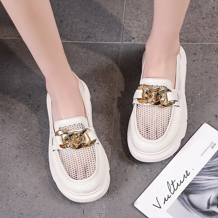 Giày Cao Gót Mũi Tròn Thiết Kế Thoáng Khí Hợp Thời Trang Cho Nữ | BigBuy360 - bigbuy360.vn