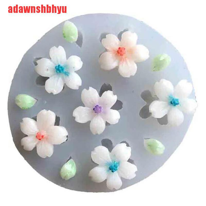 1 Khuôn Nhựa Làm Trang Sức Hình Bông Hoa
