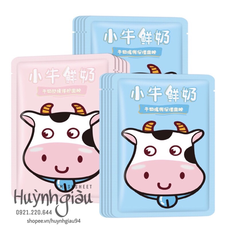 Mặt nạ sữa bò trắng mịn da cao cấp