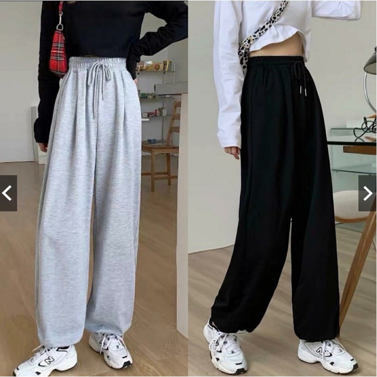 [HCM]Quần Jogger Nam Nữ Thể Thao Bo Gấu Chất Nỉ Mềm Mại