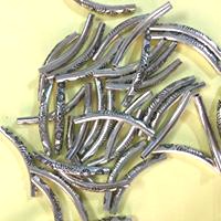 TTVD01 Thanh xỏ trắng 3*20mm Màu bạc 10 cái/bịch