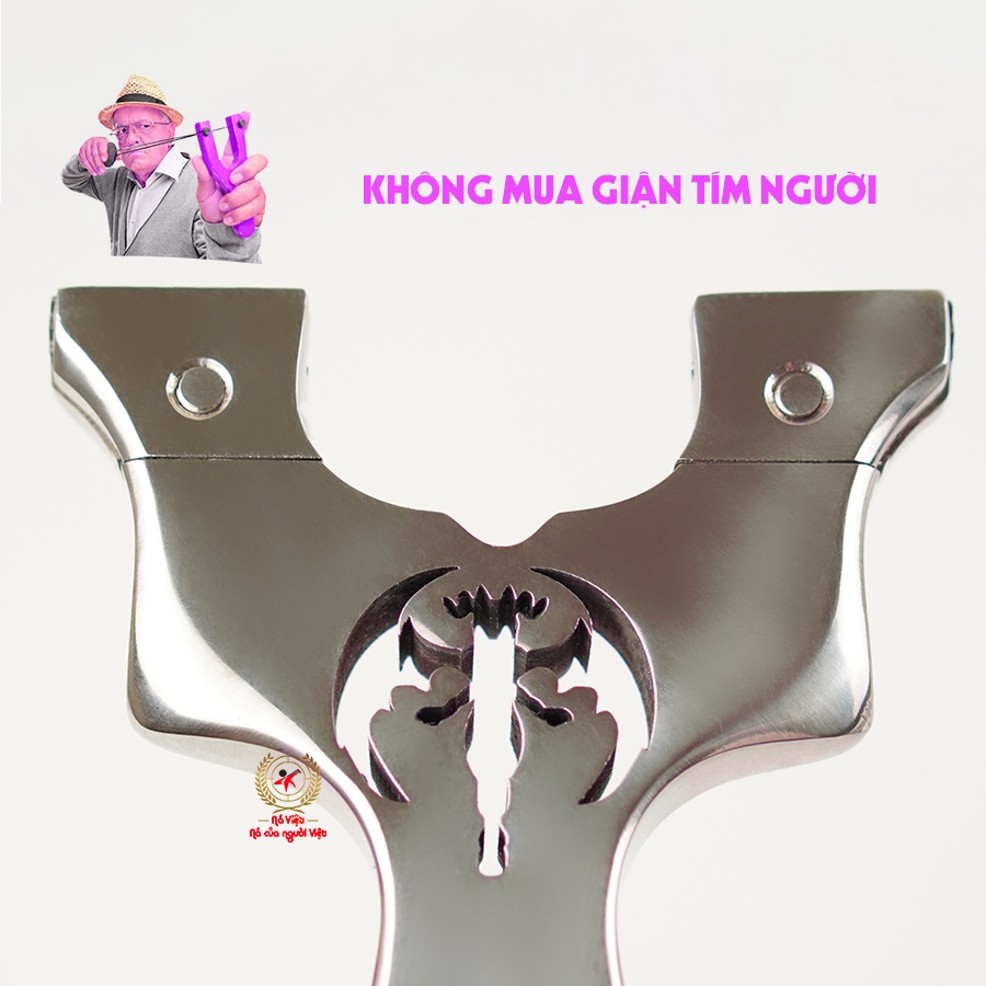 NÁ CAO SU BÁCH QUỶ CAO CẤP - NÁ CAO SU INOX 304 CAO CẤP CHỐNG GỈ SÁNG BÓNG, CHẮC TAY