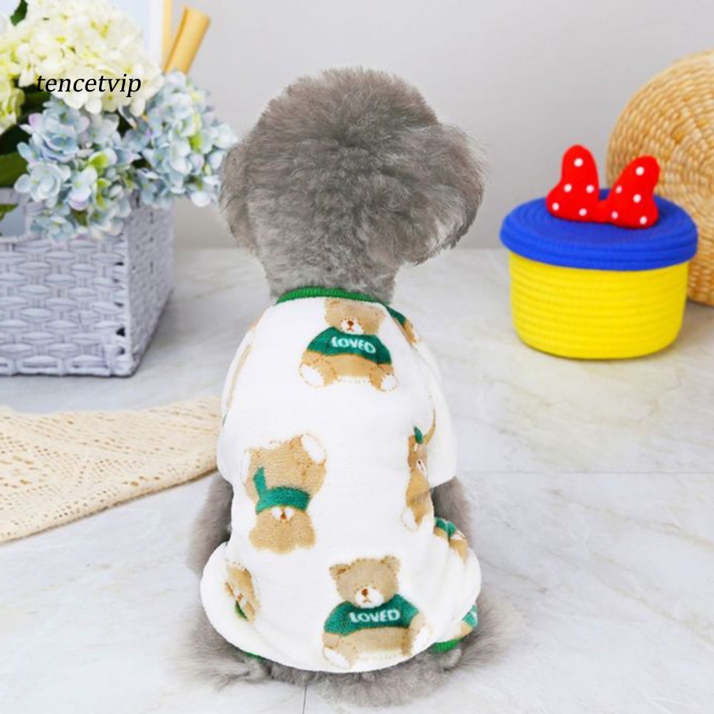 Bộ Áo Liền Quần Bốn Mảnh Siêu Bền Cho Thú Cưng