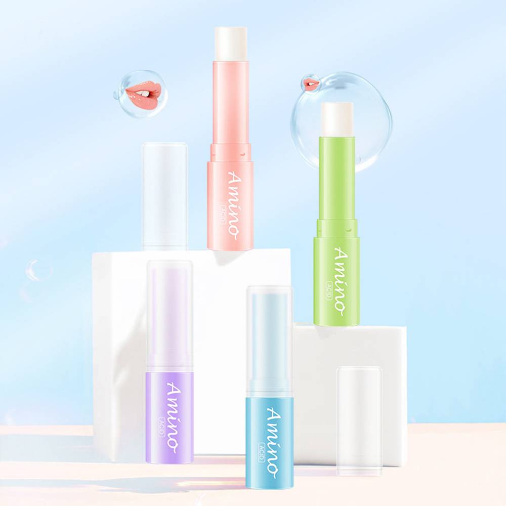 [Hàng mới về] Son dưỡng môi Amino chiết xuất việt quất/quả đào giữ ẩm nuôi dưỡng môi