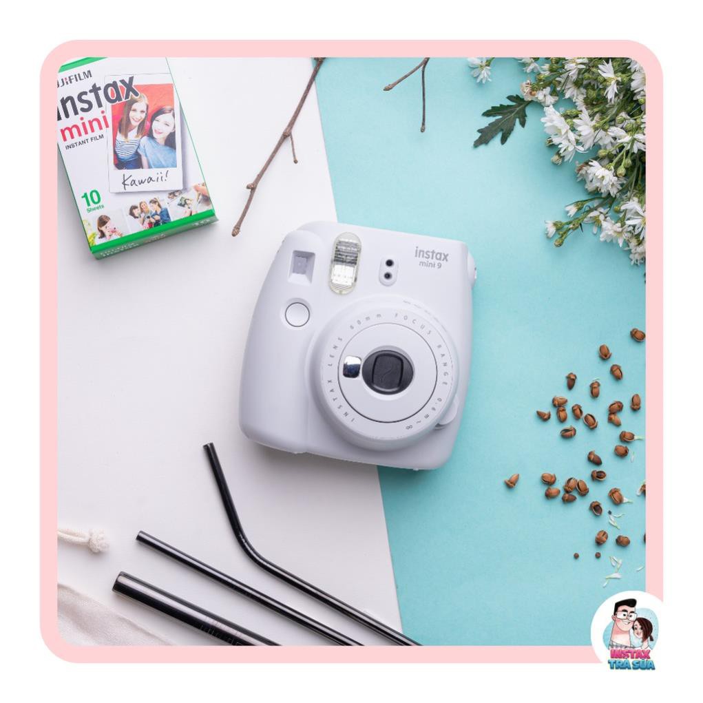 FUJIFILM INSTAX MINI 9 (TẶNG KÈM 1 HỘP FILM 10 TẤM) - Máy ảnh lấy liền - Hàng Chính Hãng