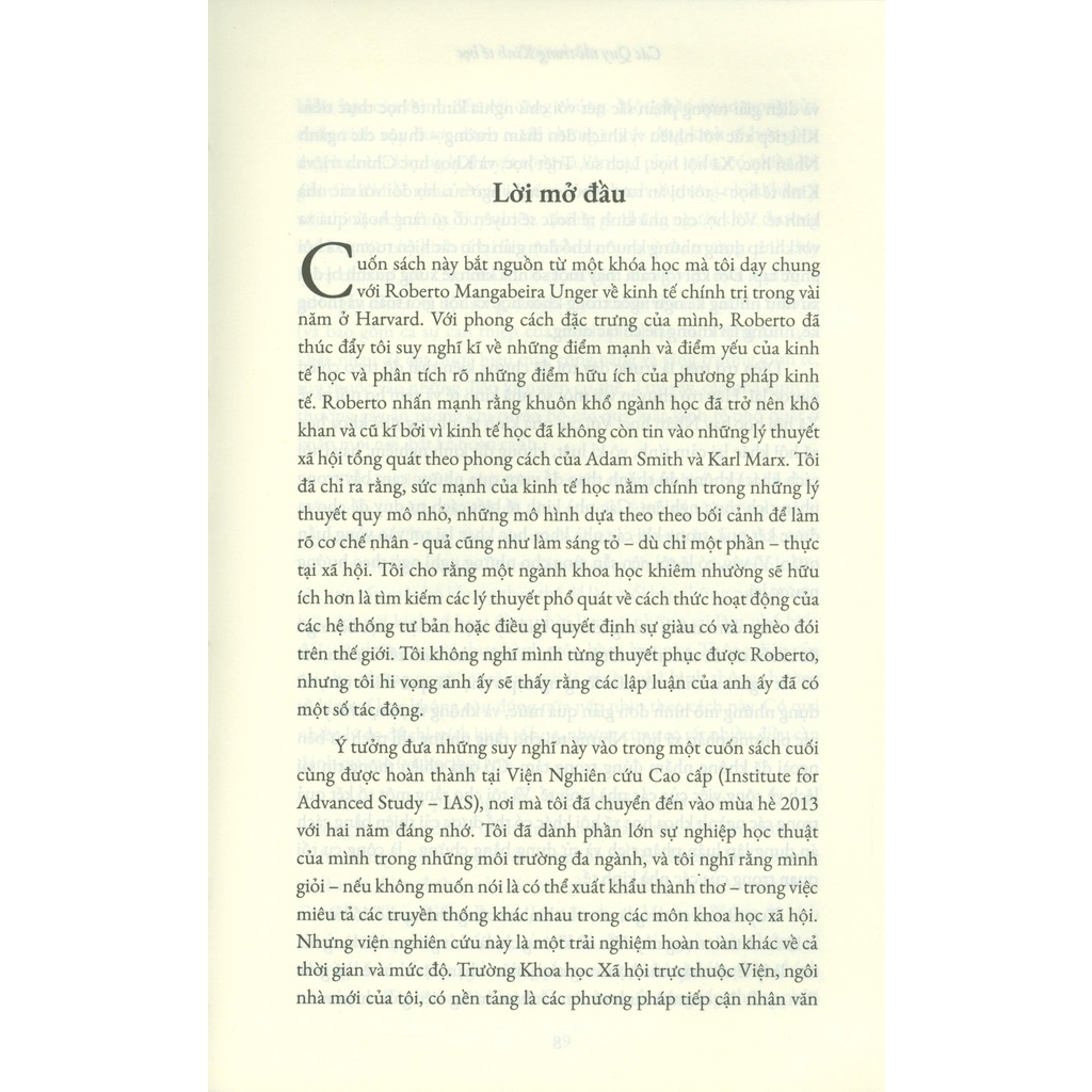 Sách - Các Quy Tắc Trong Kinh Tế Học - Dani Rodrik