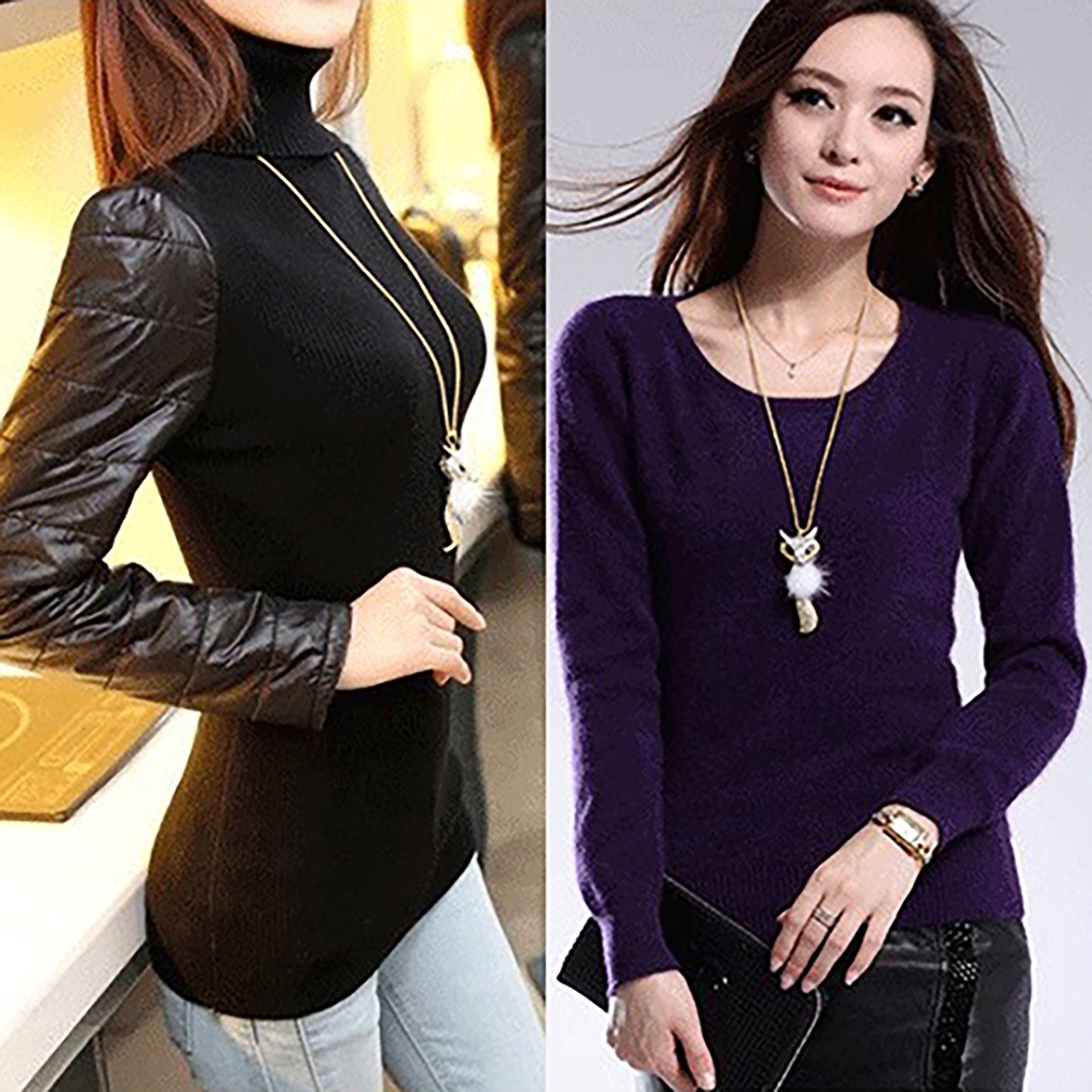 Dây chuyền hợp kim phối mặt hình chú cáo đính đá sang trọng dành cho nữ