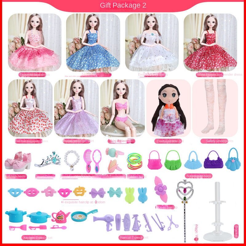 Búp Bê Công Chúa Barbie 60cm Xinh Xắn Cho Bé Gái