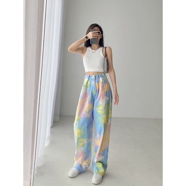 QUẦN ỐNG SUÔN LOANG MÀU QCHAU CAO CẤP