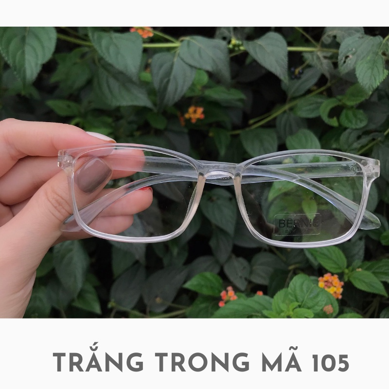 Kính nam nữ không độ chống tia UV, Gọng kính cận thời trang cao cấp