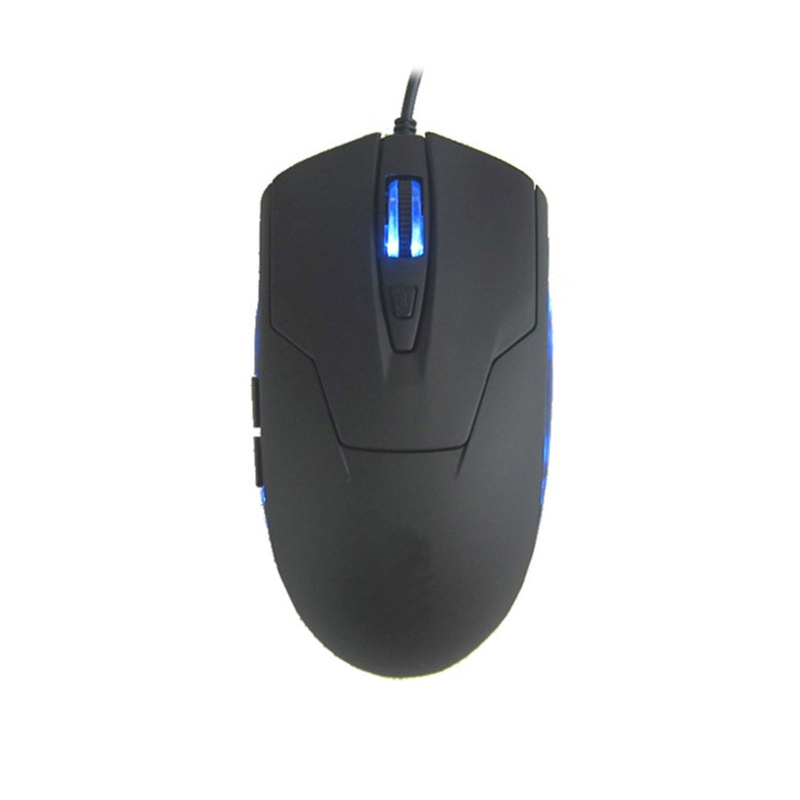 Chuột Máy Tính LIDU1 Type C Có Dây Đèn LED RGB 2400 DPI 6 Nút Bấm Dùng Để Chơi Game