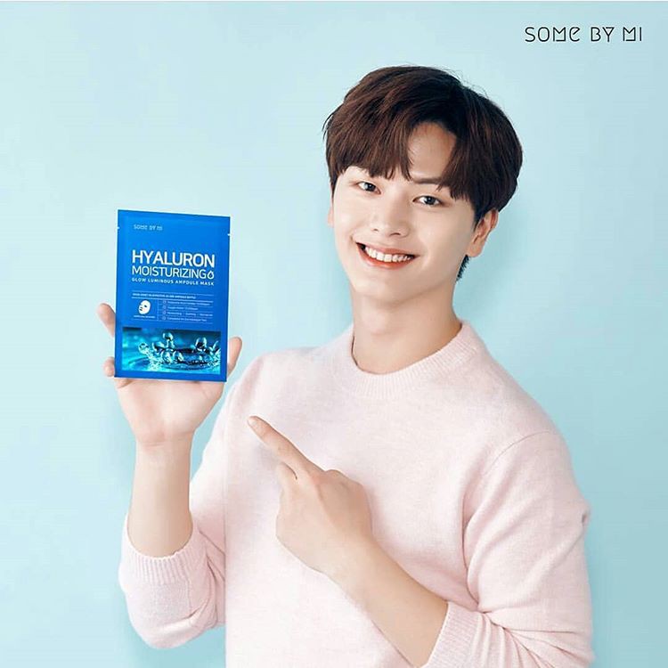 Combo 10 Mặt Nạ Giấy Bổ Sung Dưỡng Chất Dưỡng Ẩm, Cấp Nước Some By Mi Hyaluron Moisturizing Mask Sheet 25ml