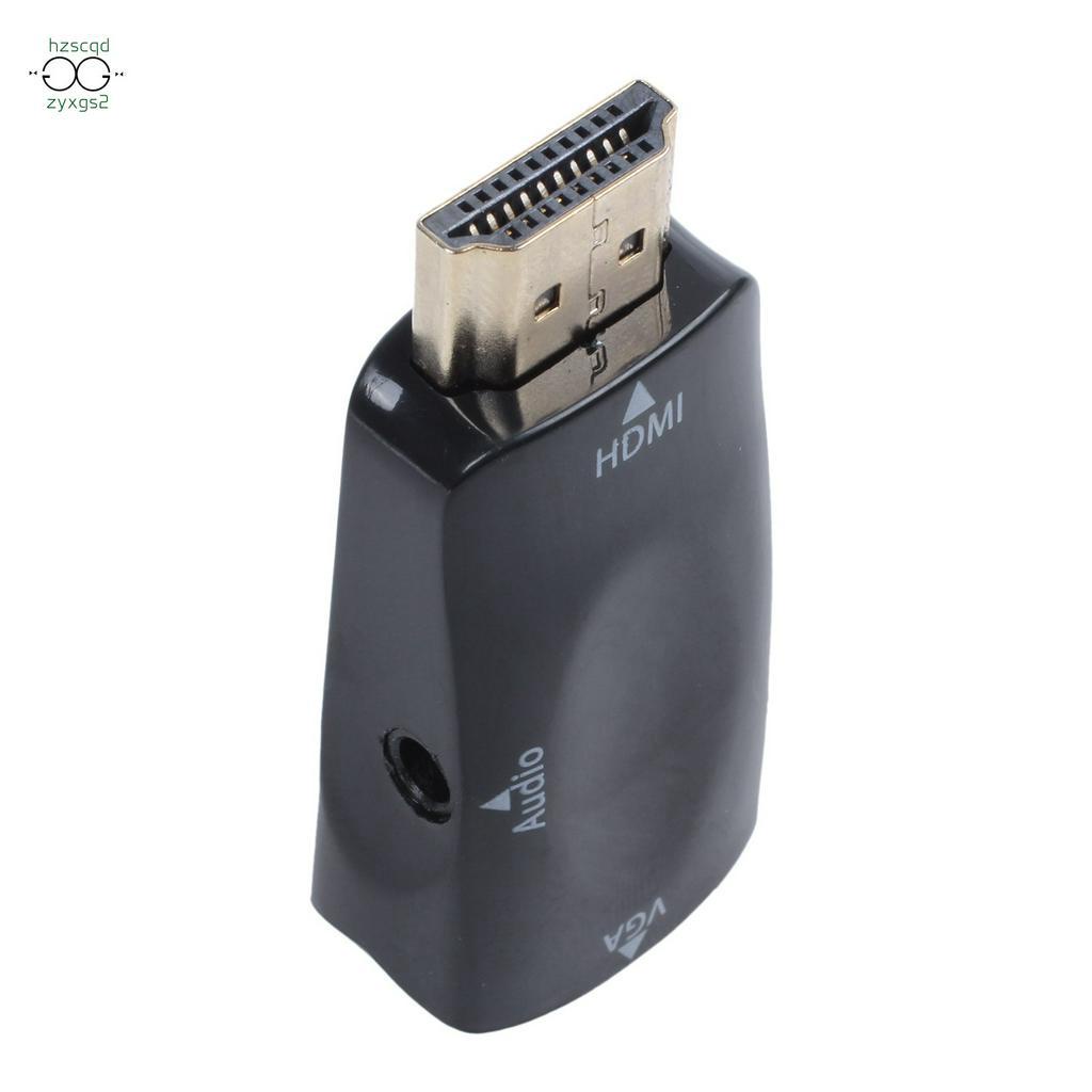 Cáp Chuyển Đổi Âm Thanh Hdmi Sang Vga Với Giắc Cắm 3.5mm Dành Cho Pc/ Laptop/ Dvd