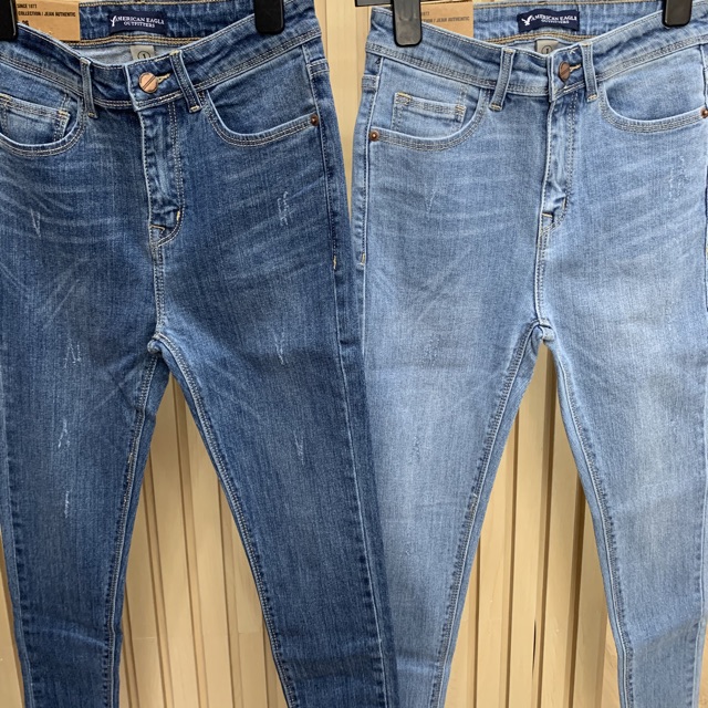 Skinny jeans H&M rách xước nhẹ