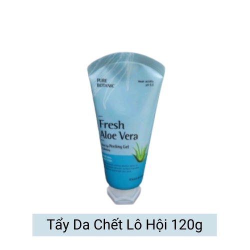 Tẩy da chết Fresh Aloe Vera  chiết xuất lô hội ( 120g ) loại bỏ các tế bào chết giúp da sáng mịn