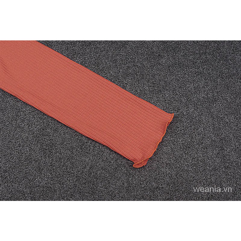 Áo kiểu tay dài thiết kế xẻ tà màu sắc độc đáo thời trang dành cho nữ