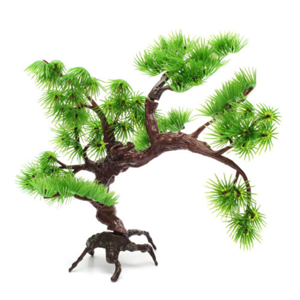 Cây Thông Nhựa Nhân Tạo 13cm Trang Trí Bể Cá