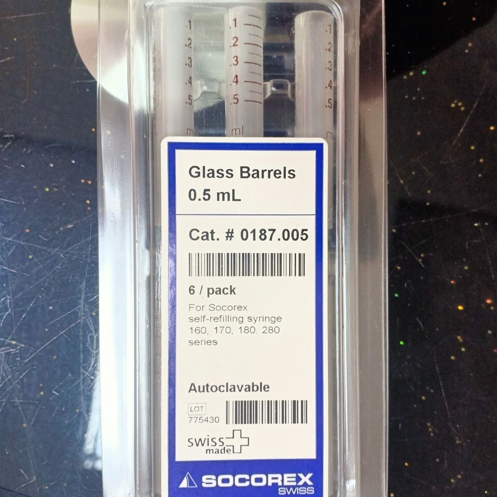 Ống thủy xilanh SOCOREX 0.5ml- 1ml - 2ml , hàng chính hãng thụy sĩ