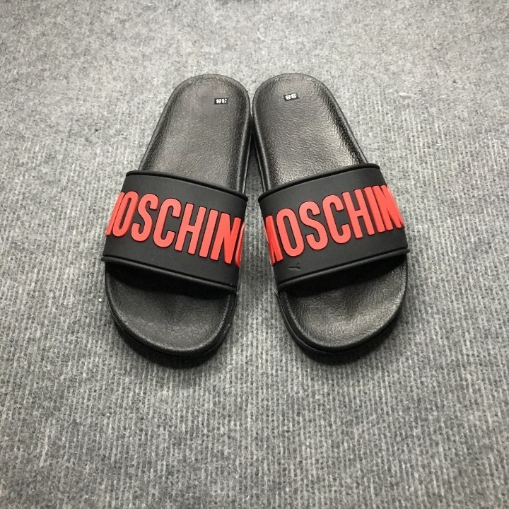 Dép Nam Chữ MOSHINO Đế Cao 3cm Hot Nhất 2023