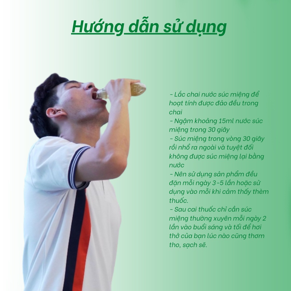 Nước Súc Miệng Cai Thuốc Lá Mộc Can, Tinh chất hạt tiêu hỗ trợ cai thuốc lá, thuốc lào hiệu quả