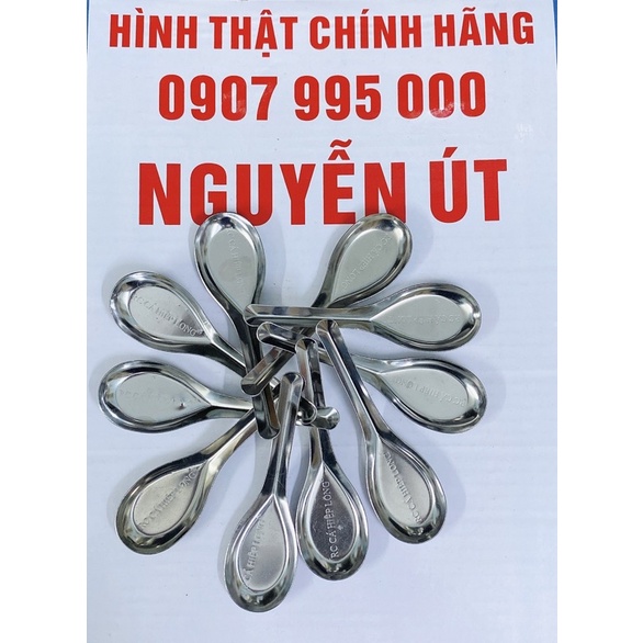muỗng inox 10 cây